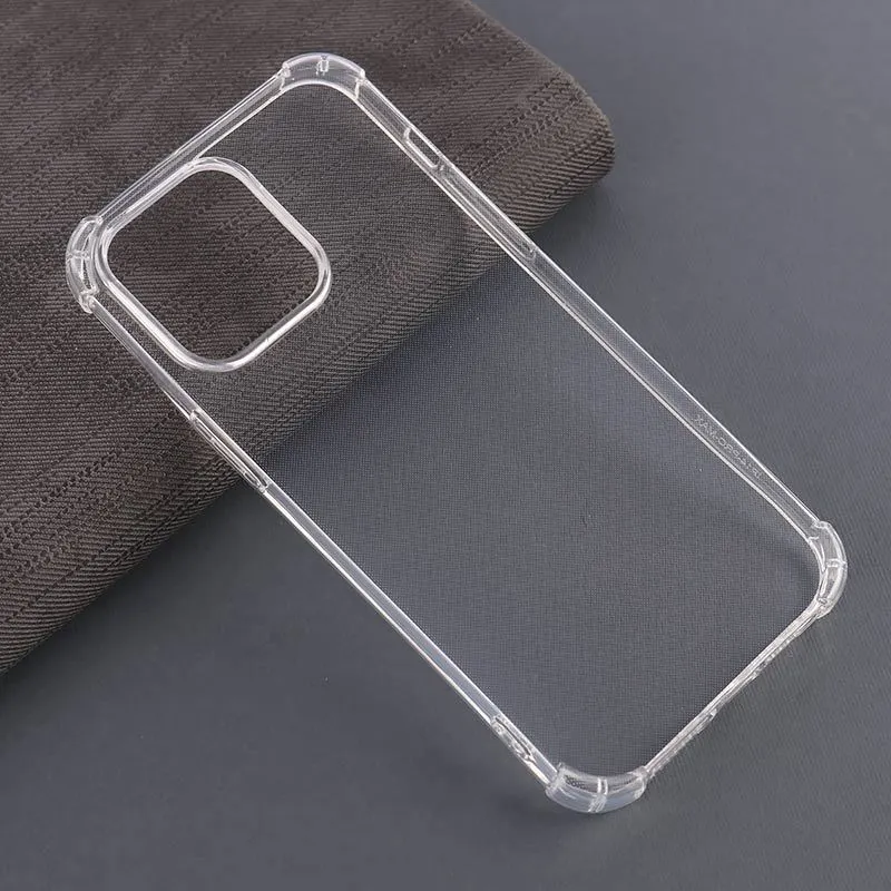 قاب ژله ای ضربه گیر بی رنگ آیفون iPhone 14 Pro JVGvAV